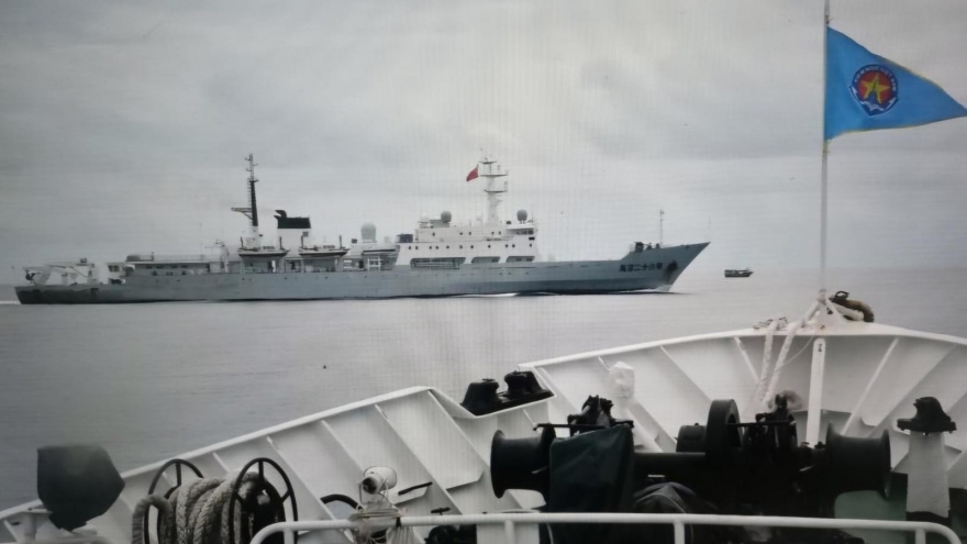 Yêu cầu Trung Quốc chấm dứt hoạt động khảo sát trái phép của tàu Hải Dương 26